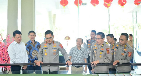 Kapolda Jambi Tinjau Lokasi Rencana Pembangunan Gerai Samsat Muaro Jambi